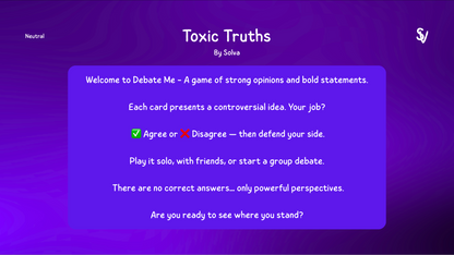 Toxic Truths | By Solva