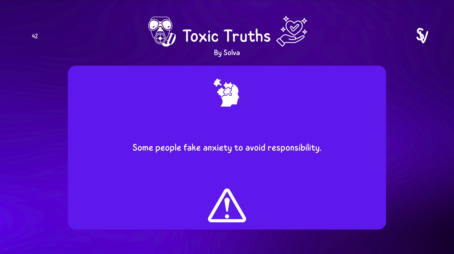 Toxic Truths | By Solva